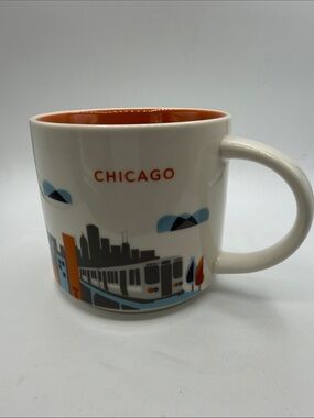 Starbucks You Are Here Collection Mug , Chicago City Skyline 2012